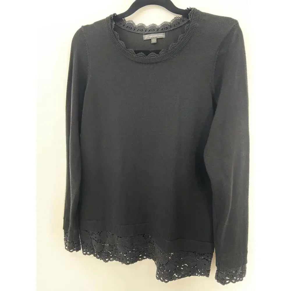 Adrianna Papell black lace